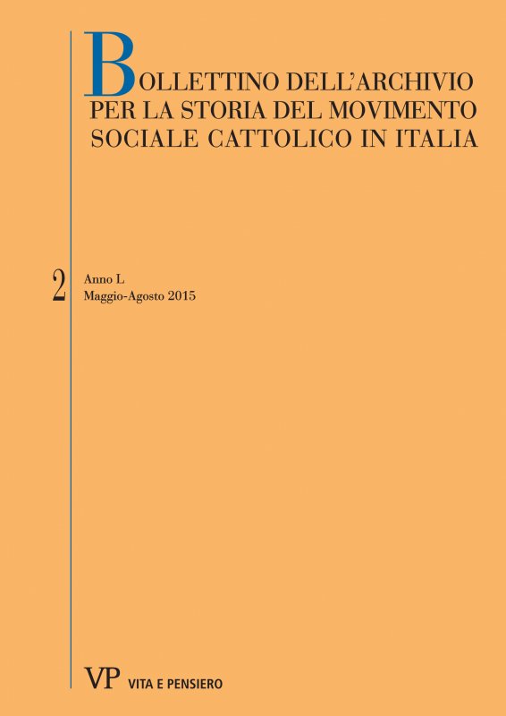 La formazione di Mario Romani nella Gioventù cattolica milanese
degli anni Trenta: spunti di ricerca
