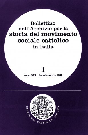 Una fonte per la storia del movimento sociale cattolico nell'Archivio della Curia arcivescovile di Trento: il 