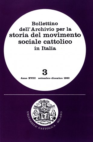 Elenco di pubblicazioni sul movimento sociale cattolico edite in Italia nel 1982