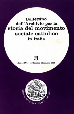 Elenco di studi sul movimento cattolico apparsi in alcune riviste estere (1980-1981)
