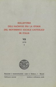 Fonti per la storia del movimento sociale cattolico biellese nell'Archivio della curia di Biella