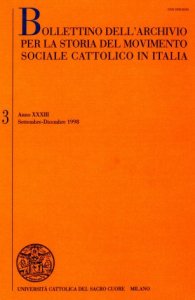 I cattolici e la questione agraria in Sicilia dalla fine dell'Ottocento alla fondazione del Partito popolare