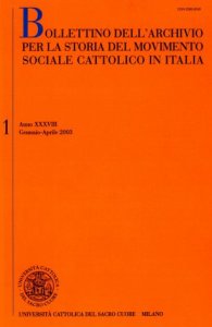 La storiografia sull'azione sociale e politica dei cattolici italiani tra otto e novecento