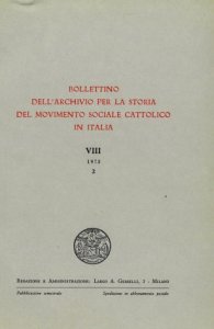 Pensiero e azione sociale dei cattolici vicentini dalla "Rerum Novarum" allo scioglimento dell'Opera dei Congressi (1891-1904) I