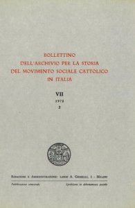 Primo elenco dei periodici cattolici a rilevante contenuto sociale editi nelle diocesi toscane dal 1860 al 1914