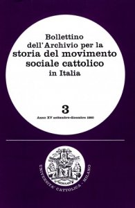 Primo elenco di studi sul movimento cattolico apparsi in alcune riviste estere dal 1970 al 1979